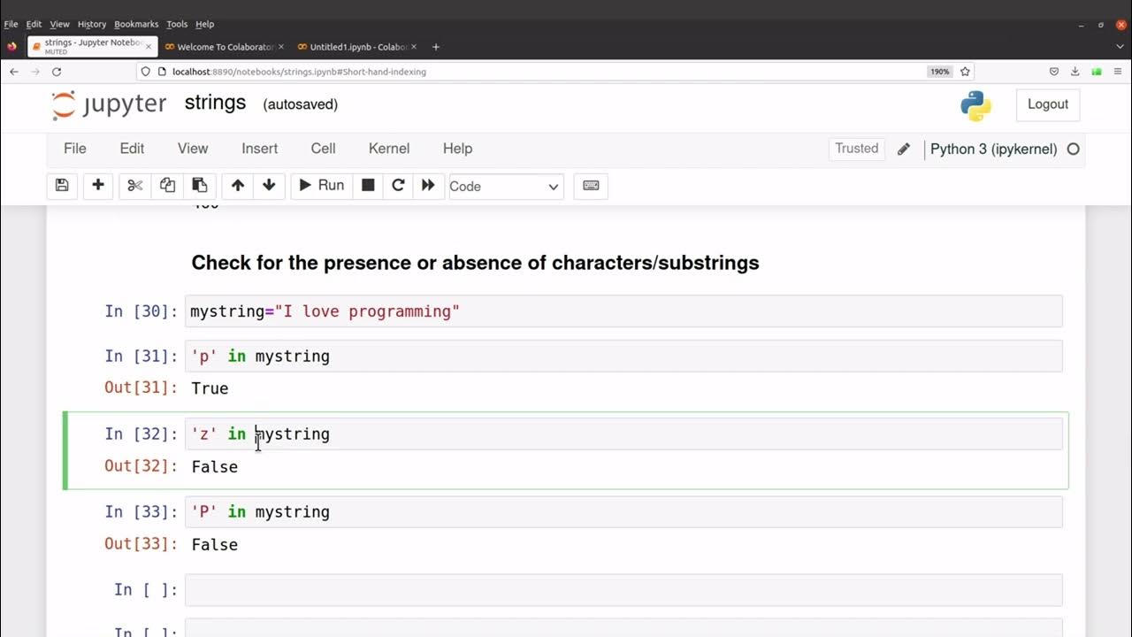 Python for Bioinformatics | check for the presence or absence of ...