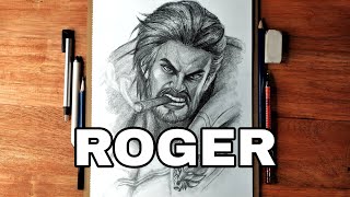 Drawing Mobile Legends Roger Menggambar Roger Mobile Legends