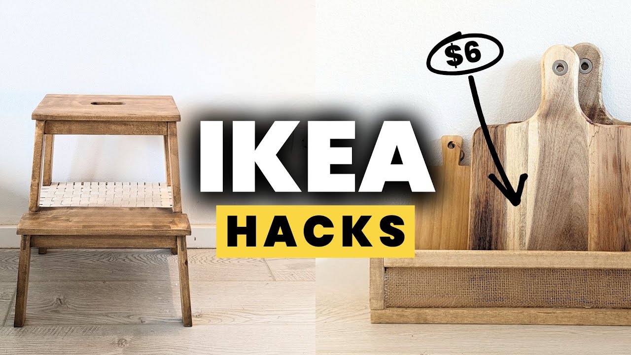 3 DIY IKEA Hacks | Easy + Budget IKEA Flips