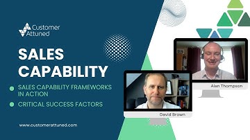 Sales Capability Frameworks for Key Account Managers