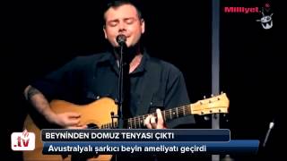 Beyninden Domuz Tenyası Çıktı