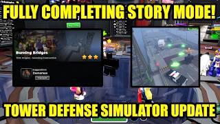 Full Story Mode Guide in New Tower Defense Simulator Update!