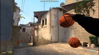 Petting basketball in garry's mod! | Ballin' SWEP Addon | Funny glitch