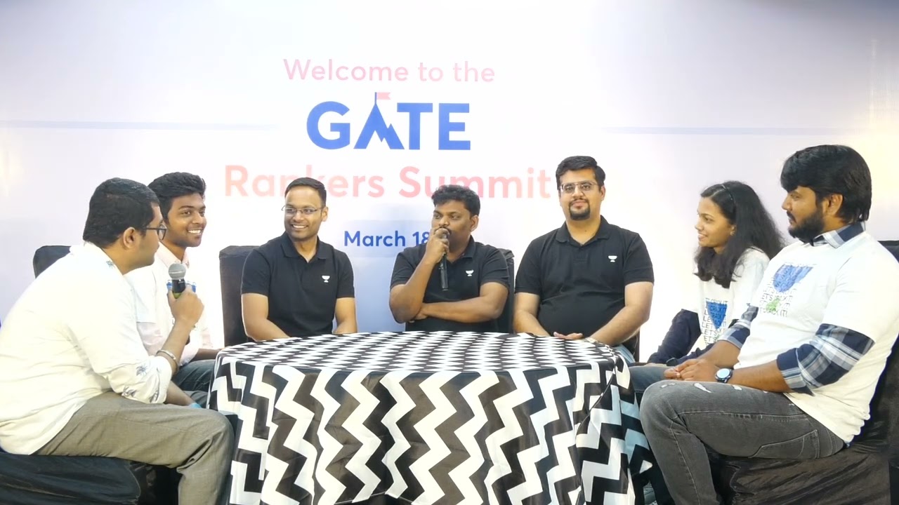 GATE 2024 Toppers Talk | AIR 3 (Prabhav), AIR 4 (Satyam) , AIR 13 ( Anjali ), AIR 21 (Arun  )