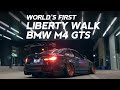 World's First Widebody BMW M4 GTS  ( 4K ) - OVERTAKE