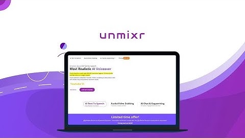 Unmixr Review: Voiceover Dubbing AI Chat with Copywriting | Appsumo Lifetime Deal