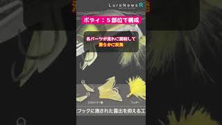 【新製品】瀕死のベイトをリアルに再現！DUOの「レアリス デッドドリフト100」