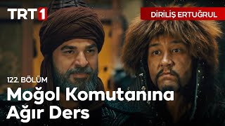 Diriliş Ertuğrul 122. Bölüm  Moğol komutanın elini kesiyor