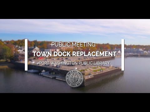 Public Meeting: Town Dock Replacement