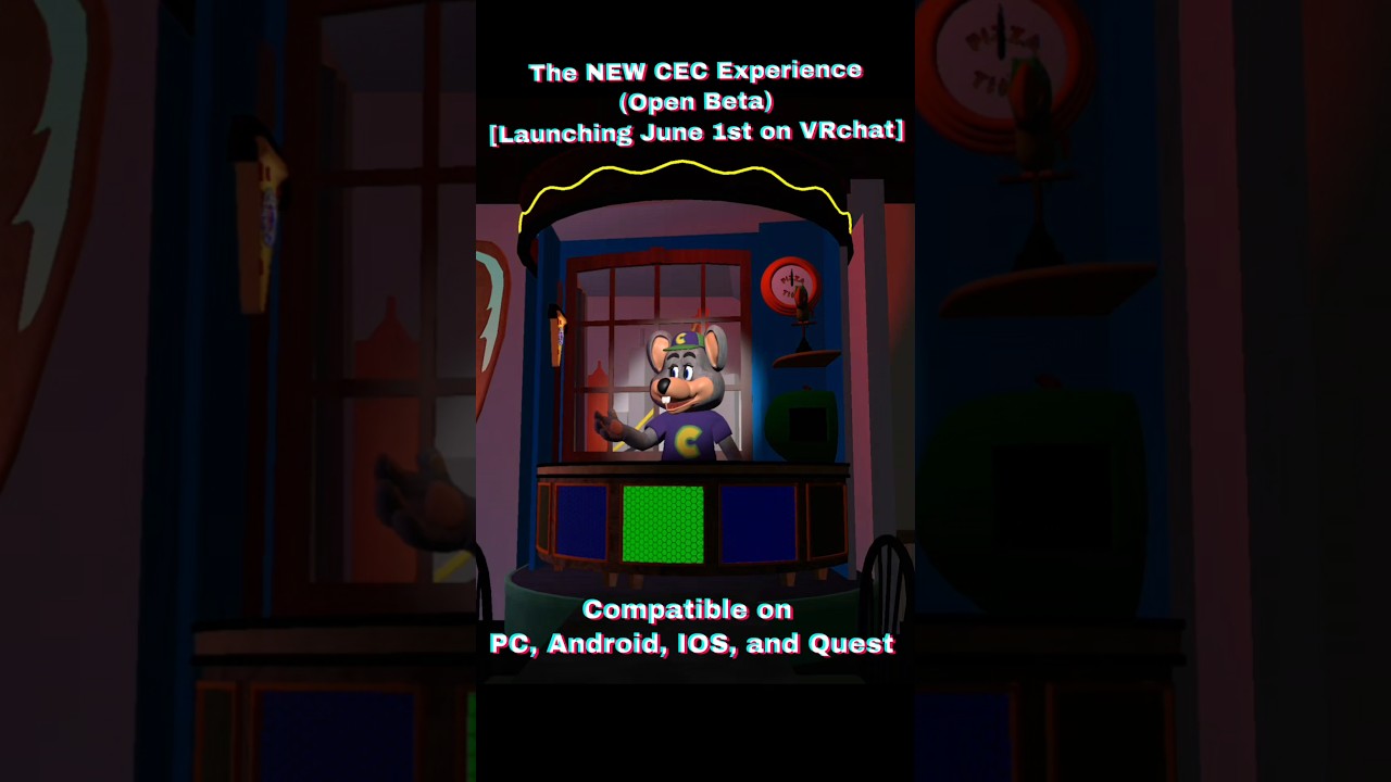 The New Chuck E. Cheese's Experience (Open Beta) - Lighting and Studio C Alpha Test