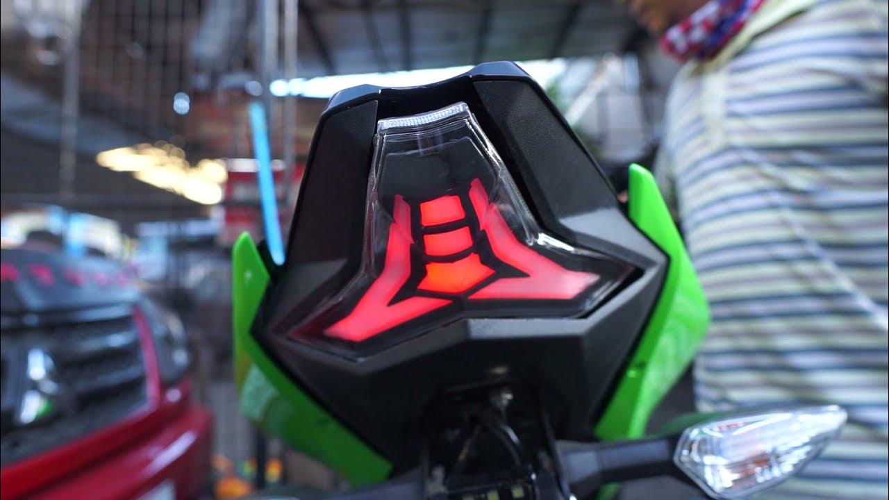 NINJA 400 Integrated Tail Light YouTube