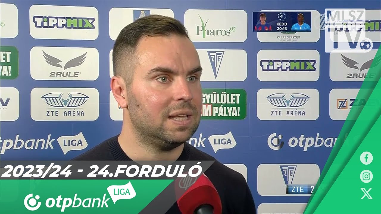 Horváth Dávid értékelése a ZTE FC – MTK Budapest mérkőzésen