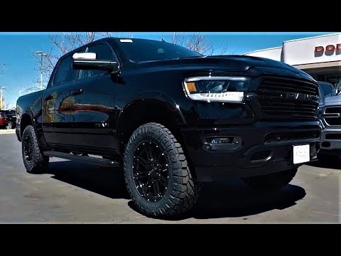 Modified Monday: Lifted 2019 Ram 1500 Black Appearance Package! - YouTube
