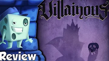 Villainous: Wicked to the Core Review  - with Tom Vasel