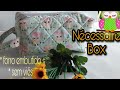 Nécessaire Box com forro embutido e sem viés  !! | DIY  | #costuracriativa #façaevenda #passoapasso