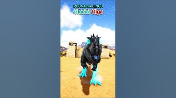 ARK Dinos vs PUGNACIA Dinos pt2 #shorts #ark