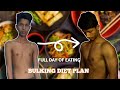 Bulking diet plan  full day of eating for muscle gain gain 12 kgs