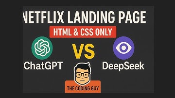 ChatGPT vs DeepSeek: Who Builds the BEST Netflix Clone with Only HTML & CSS