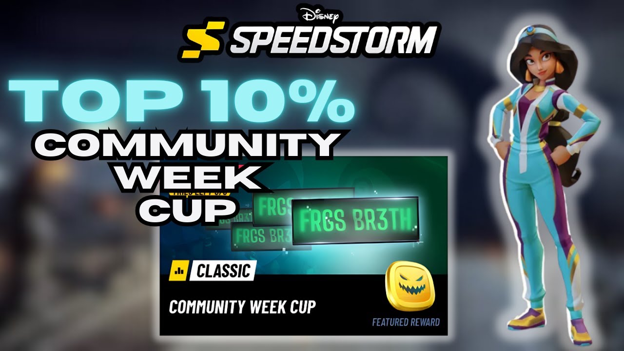 Top 10% Community Week Cup | Disney Speedstorm