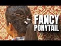 Fancy ponytail | Hairstyle tutorial and training | Vinitas hairstyle 7 | Celebrity hairstyles