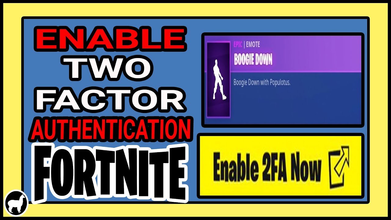 Fortnite How to Enable Two Factor Authentication | Boogie ...