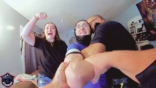 Wannabe Gangster Acts Tough In Front Of His Girlfriend, Fails Miserably