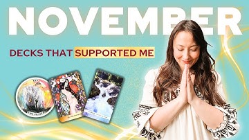 Spiritual Tools for Tough Times ✨ Most Used Tarot + Oracle Decks of November 2025