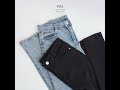 BAI白媽媽 牛仔褲／基本款窄管褲S-L號－【346004】 product youtube thumbnail