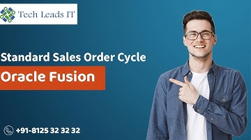 Oracle Cloud SCM - Sales Order Cycle Explanation