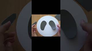 Friendships- Papier Panda Maske Basteln Panda Zeichnen How To Make Panda Mask Animal Face Mask