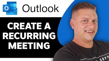 How to Create a Recurring Meeting in Outlook | Outlook Tutorial 2025