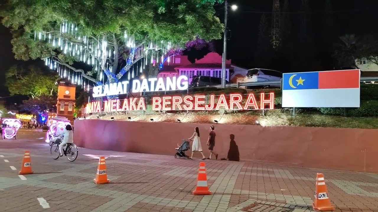 A fascinating Dutch Square Melaka Night