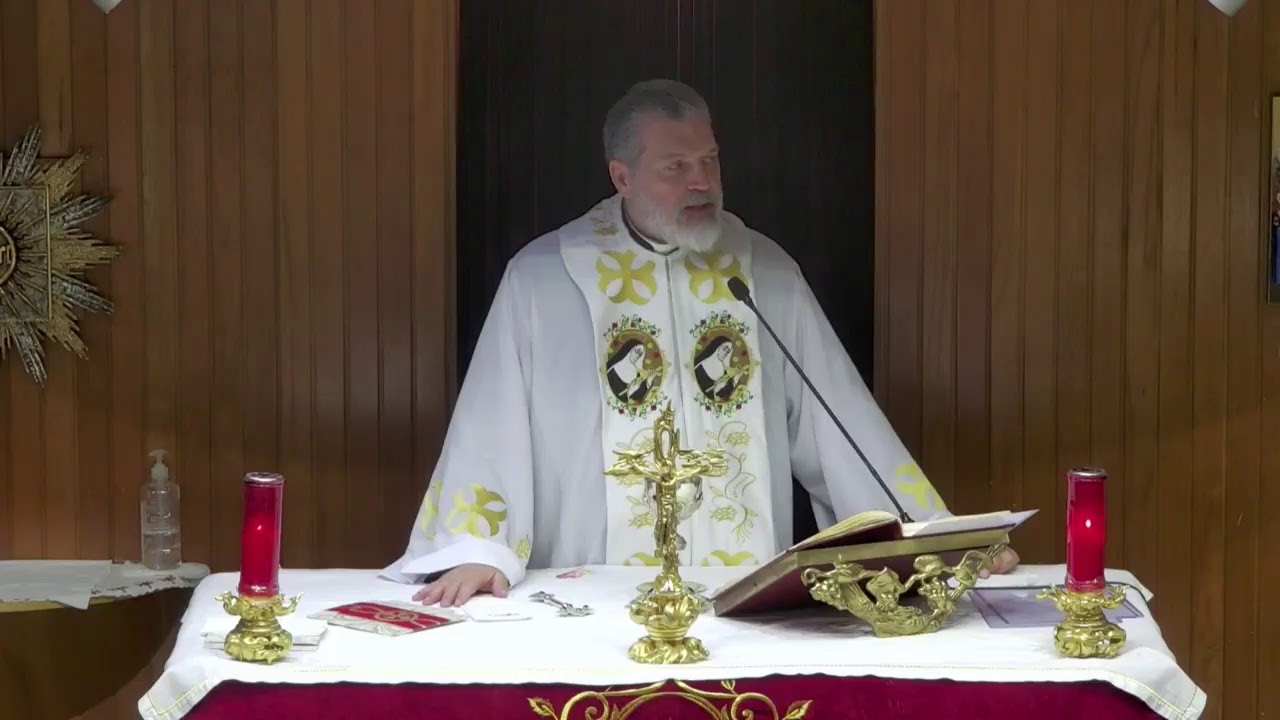 قدّاس الساعة العاشرة مباشرة  من مزار سيدة لبنان حريصا يحتفل به الاب فادي تابت