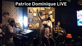 Patrice Dominique LIVE Houston TX At Urban Smoke (Singing Best Part)