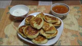 Домашние видео рецепты - вкусные оладьи на простокваше в мультиварке Домашние видео рецепты - вкусные оладьи на простокваше в мультиварке