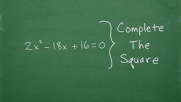 How to Complete The Square….Step-by-Step….