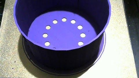 Large Round Planter with Drainage: Voron 2.4 3D Print Timelapse