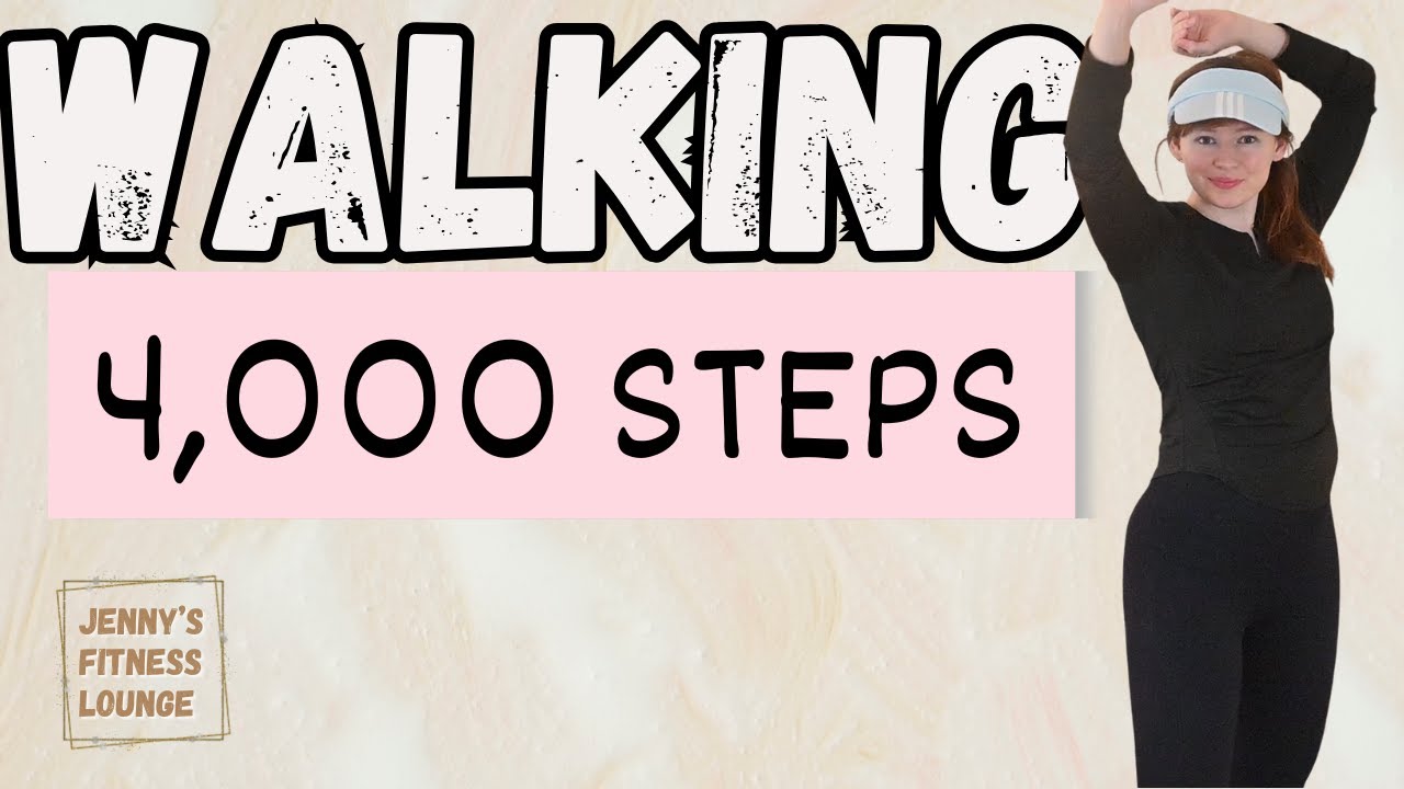 30 MIN WALKING WORKOUT - 4,000 cardio steps //walk at home