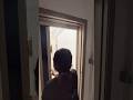 Honeycomb Screen Door: Unrivaled Blackout—Pull It Shut, and It's Pitch Black.