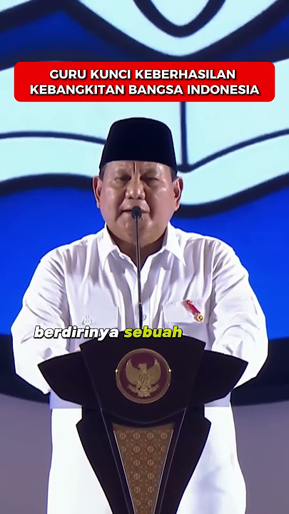 Guru  Kunci Kebangkitan Bangsa Indonesia!