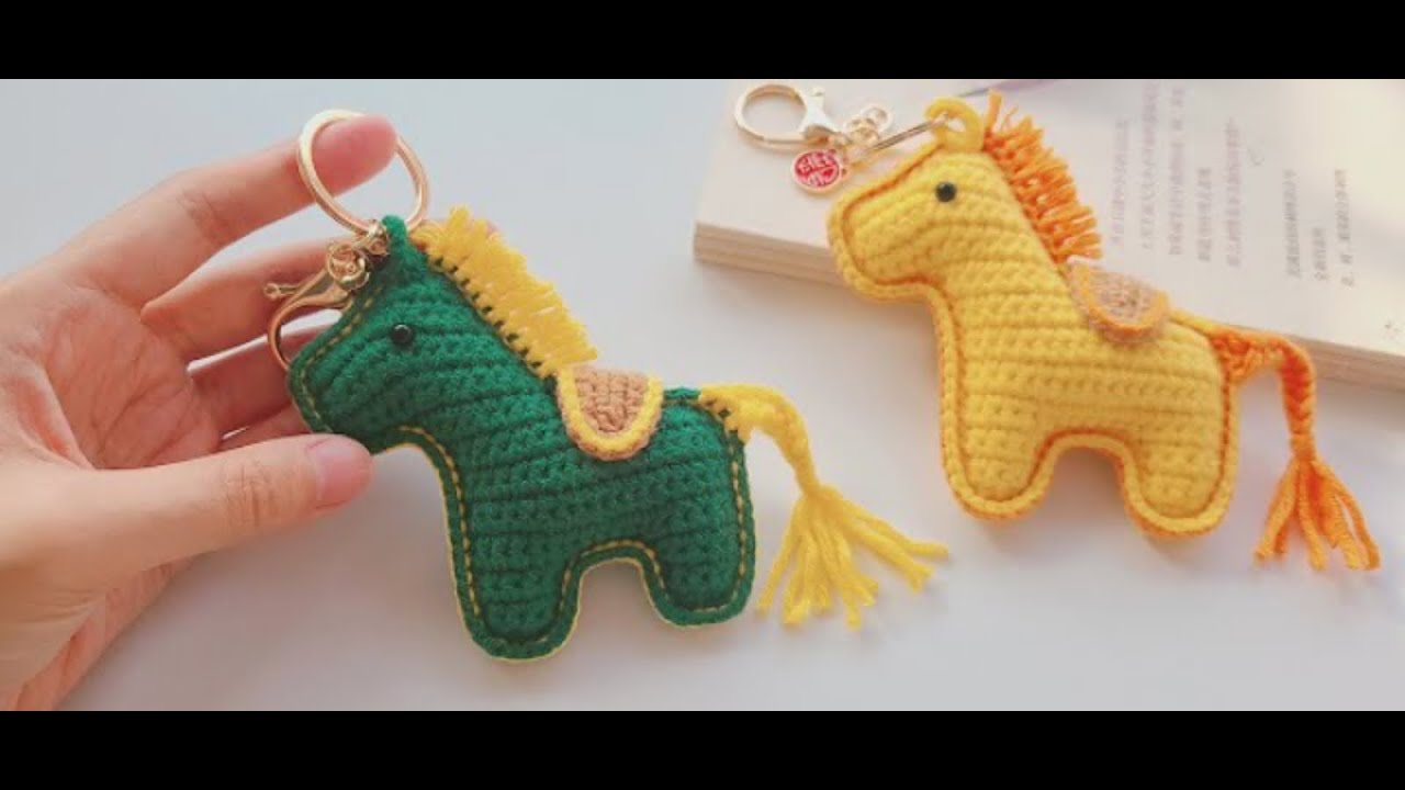 móc móc chìa khóa hình con ngựa