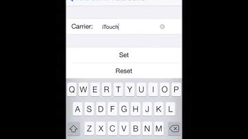 Change your carrier name on IOS7