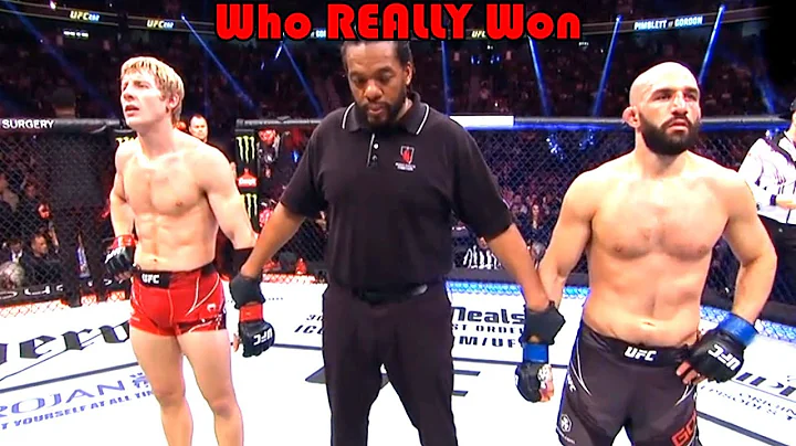 ROBBERY?!! Who REALLY Won? (Paddy Pimblett vs Jare...