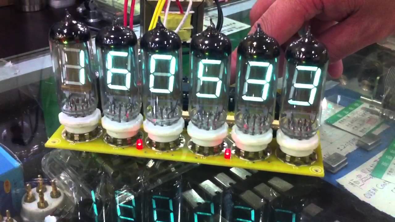 Vacuum Tube digi Clock YouTube