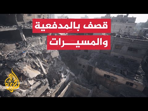 شهيدان في قصف إسرائيلي على حي المنشية ببلدة بيت لاهيا