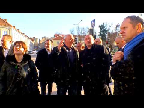 ვილნიუსის ისტორიული ნაწილის დათვალიერება