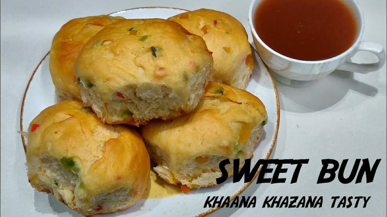 Sweet bun sweet bun recipe without eggs sweet bun recipe how to