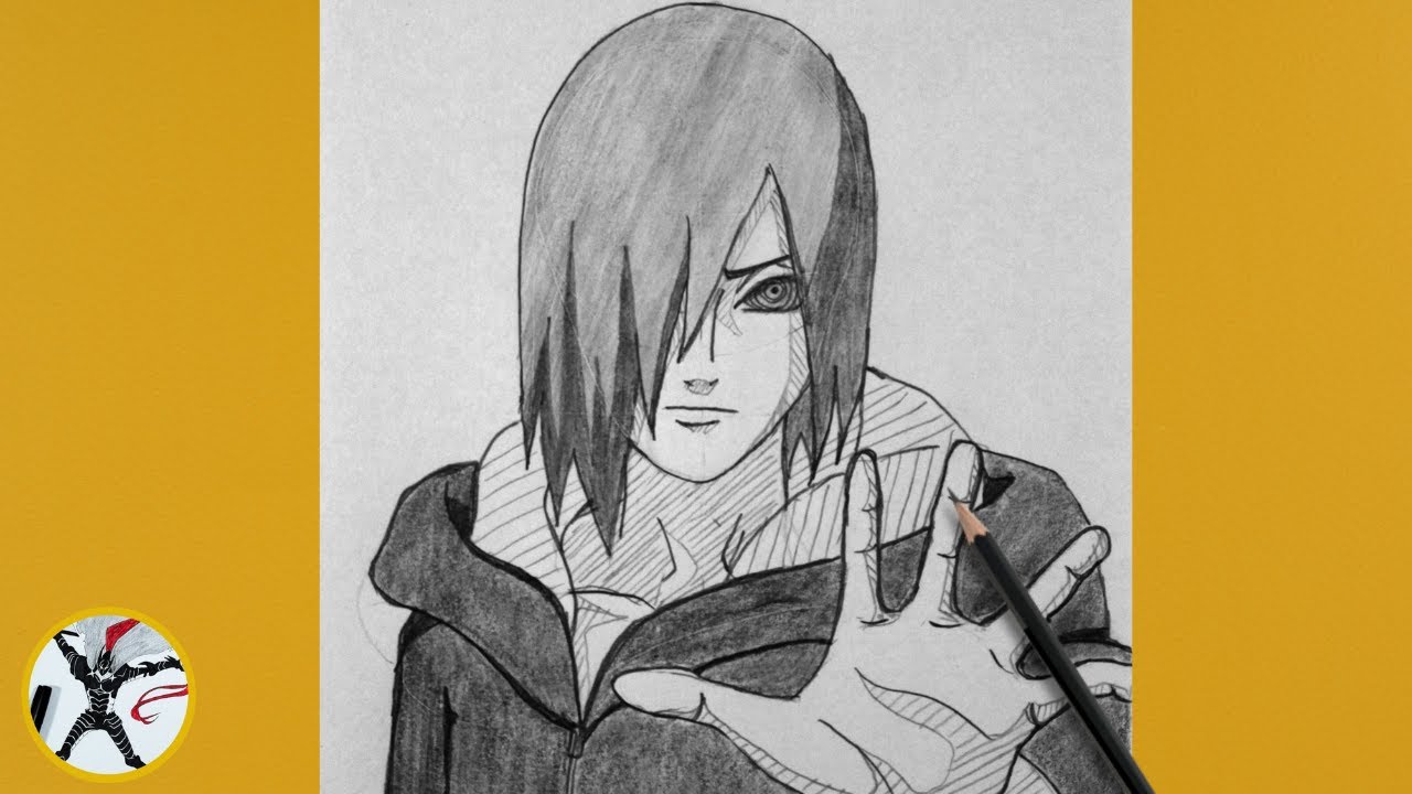 How to Draw Nagato Step by Step – Simple Anime Sketch Tutorial for Beginners