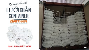 Trên tay và review nhanh lưới chắn container phi 4 mắt 10cm | Daravin.vn