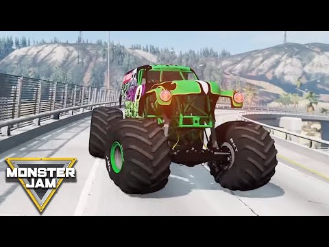 Monster Jam Adventures | Animated Kids Show - “A Special Delivery” | Monster Jam